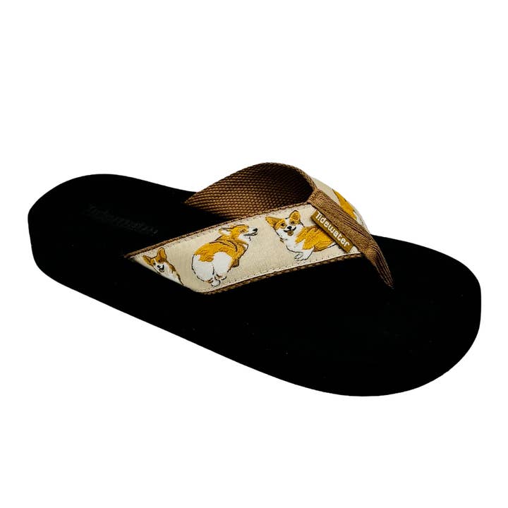 Corgis for wholesale by Tidewater Sandals