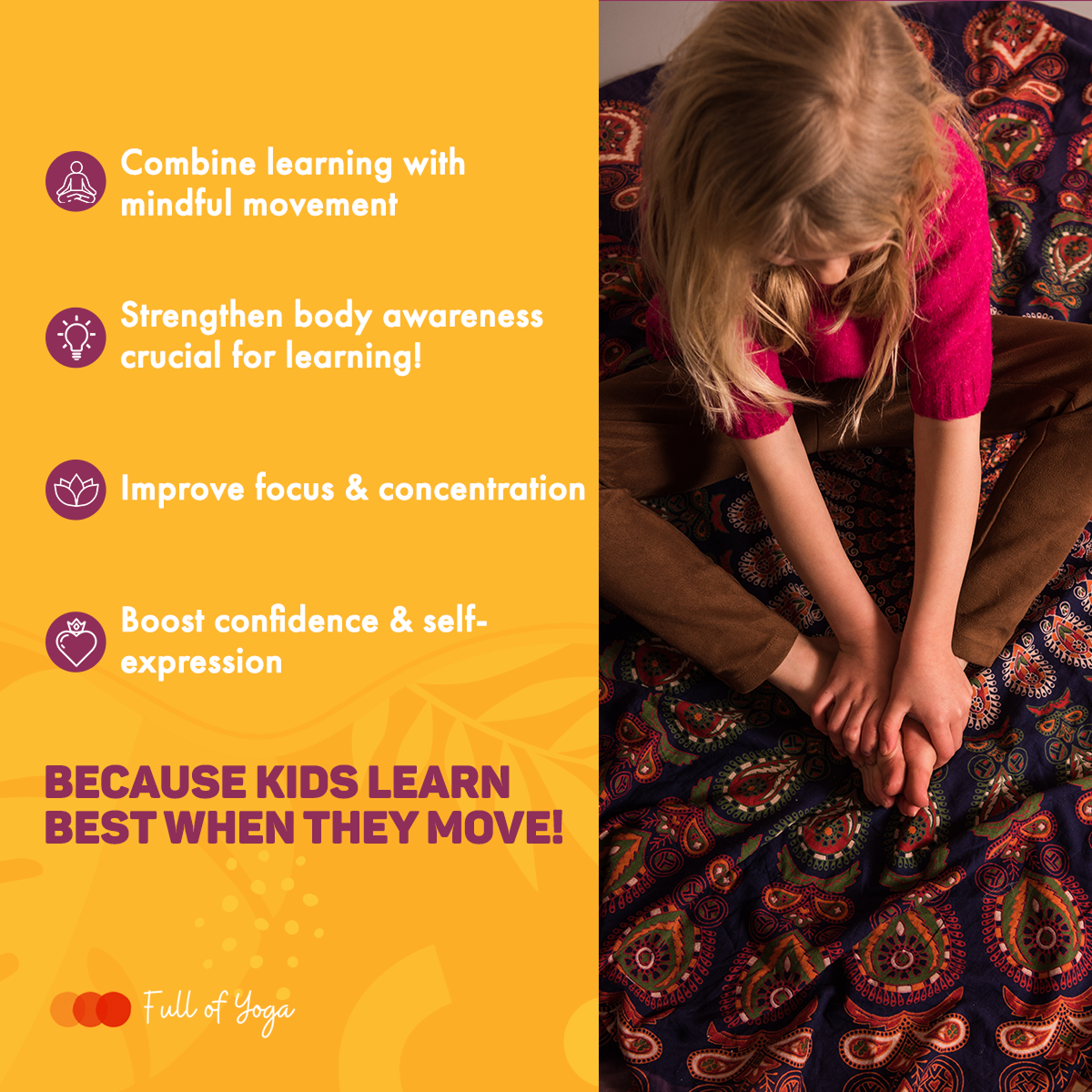 Full of Yoga - Wholesale Learning Cards - Kids & Baby - Yoga ABC Kaartenset – Bewegend Leren met het Alfabet2