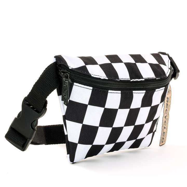 Fydelity - Wholesale Belt Bag - Unisex - 83863: Fanny Pack | Slim | Recycled RPET | XL Checker5