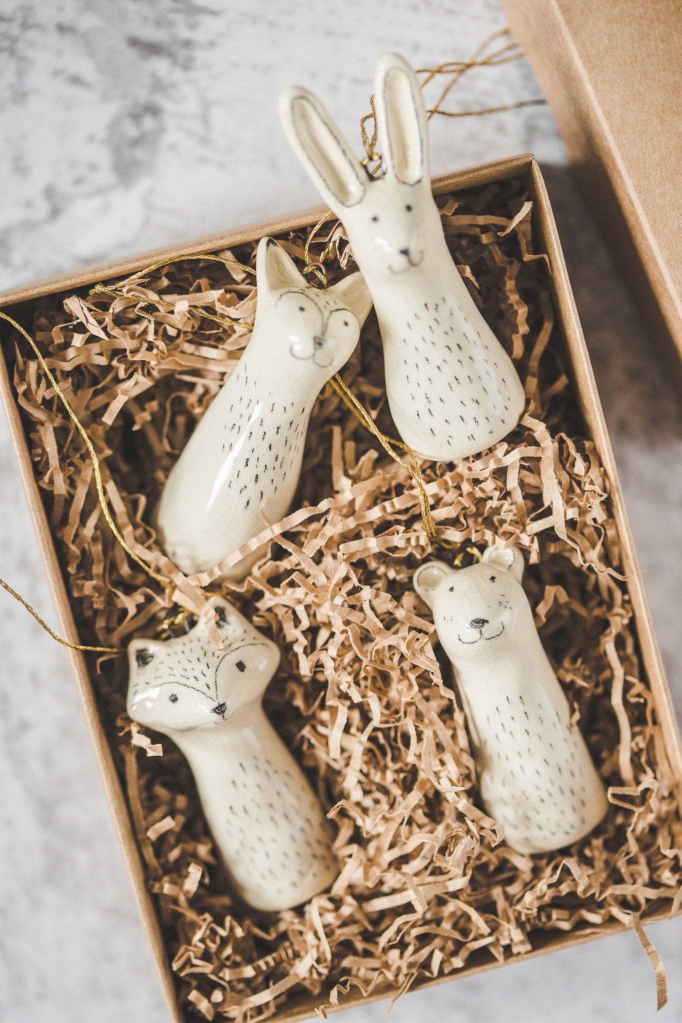 Danutė Murauskienė - Wholesale Ornament Set - Wild animals ornaments2