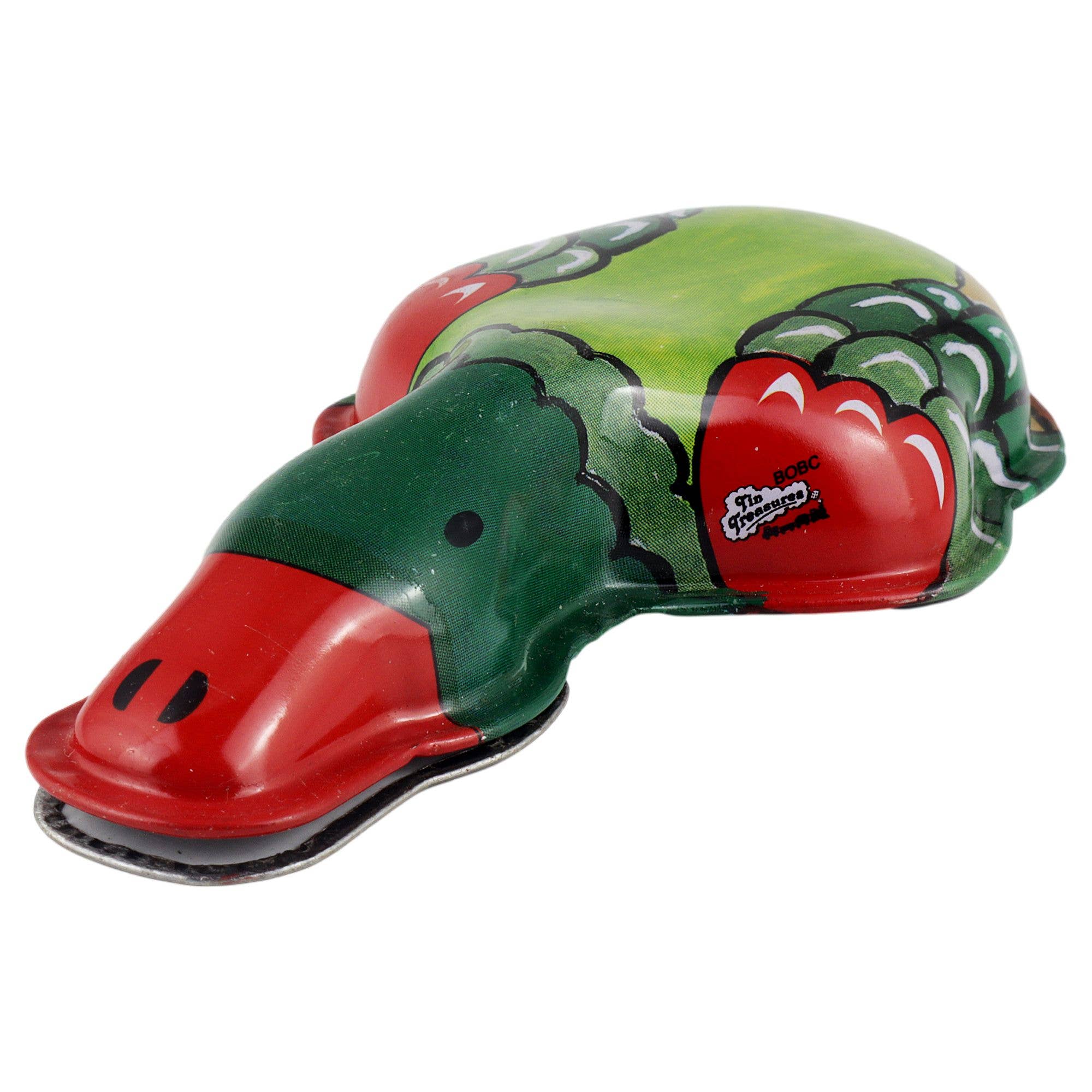 Tribal Trade GmbH - Wholesale Decorative Figurine - Tin Toy Snap Duck Green-Light Green Clicker Tin Duck0