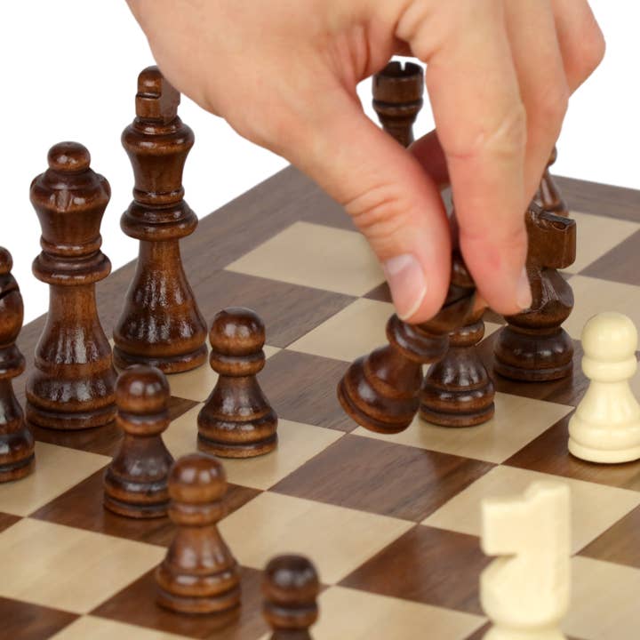 Regal Games - Wholesale Board Game - Regal Games Deluxe Wooden Chess Board Game6