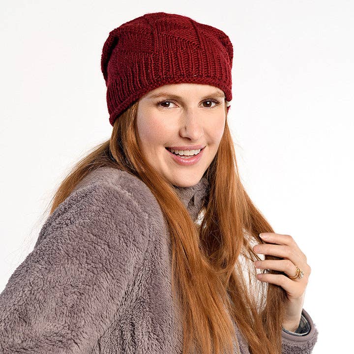 Nirvanna Designs, Inc. – Gorro - Mulher por atacado – Wave Slouch1