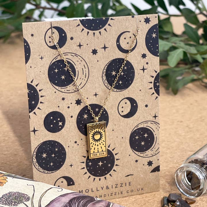 Collar Tarot - The Sun para venta al por mayor de by Molly&Izzie