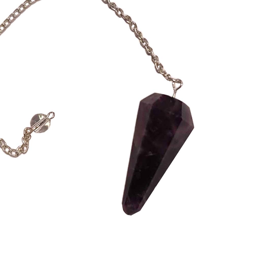 VIE – Engroshandel Meditationsudstyr – Pendul med kæde og 30 mm krystalsten1