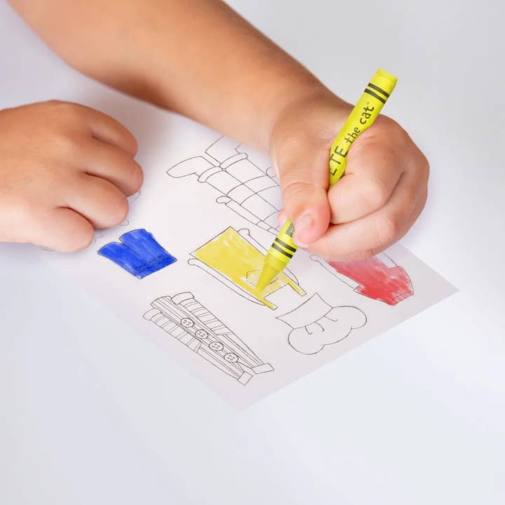 Learning Resources - Wholesale Art Set - Kids & Baby - Papercraft Pete the Cat Coloring Activity Set1