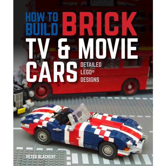 How to Build Brick TV and Movie Cars : Detailed LEGO Designs for wholesale by Bradley's Book Clearance