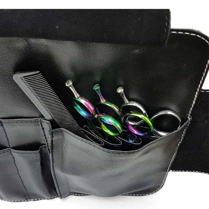 Kassaki - Wholesale Hair accessories set – Women’s - Kassaki Hairdressing Scissor Case - Tool Roll - Black3