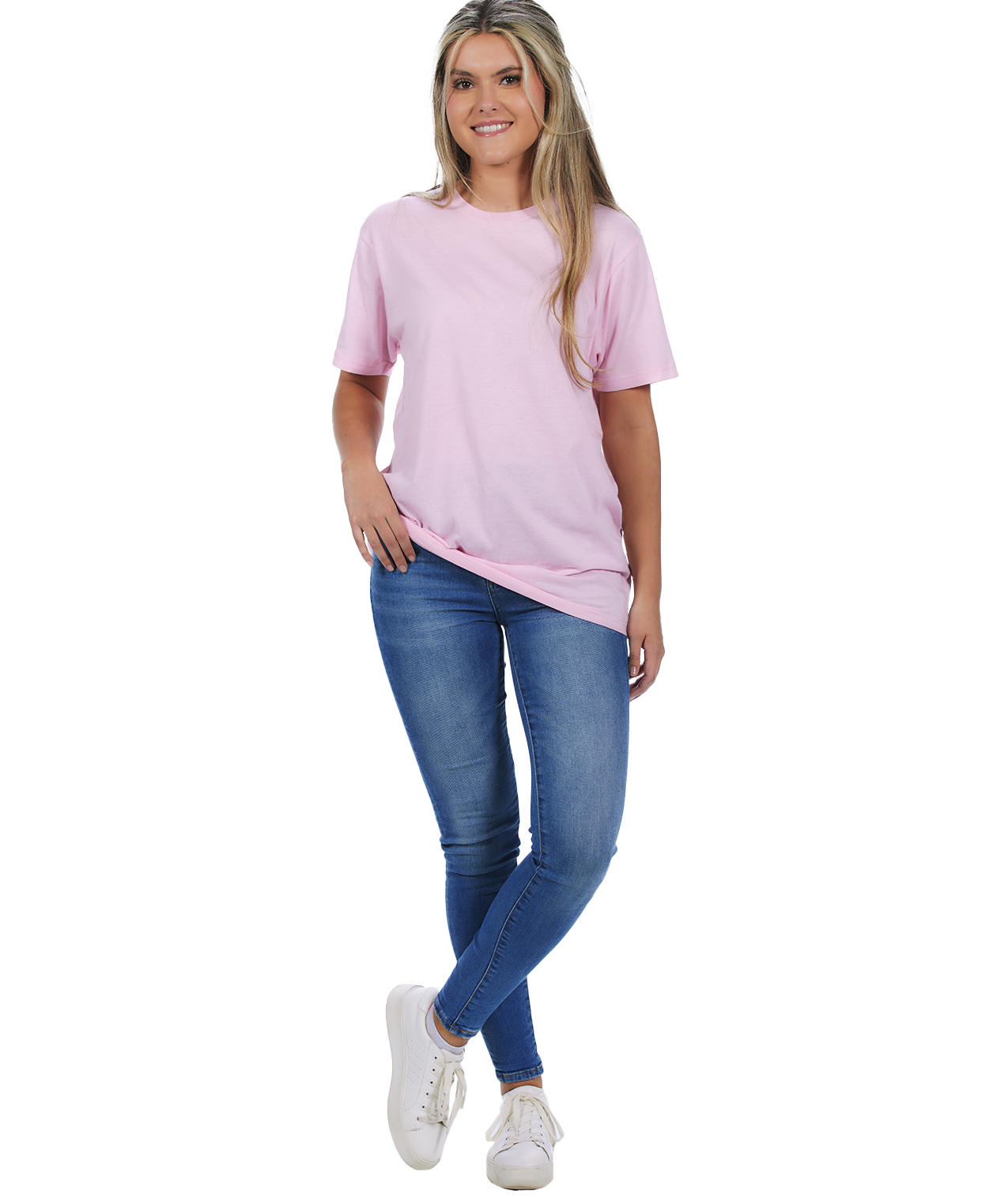 U.S. Apparel - Wholesale T-Shirt - Women's - Unisex Fit Tubular Crew Neck Tee6