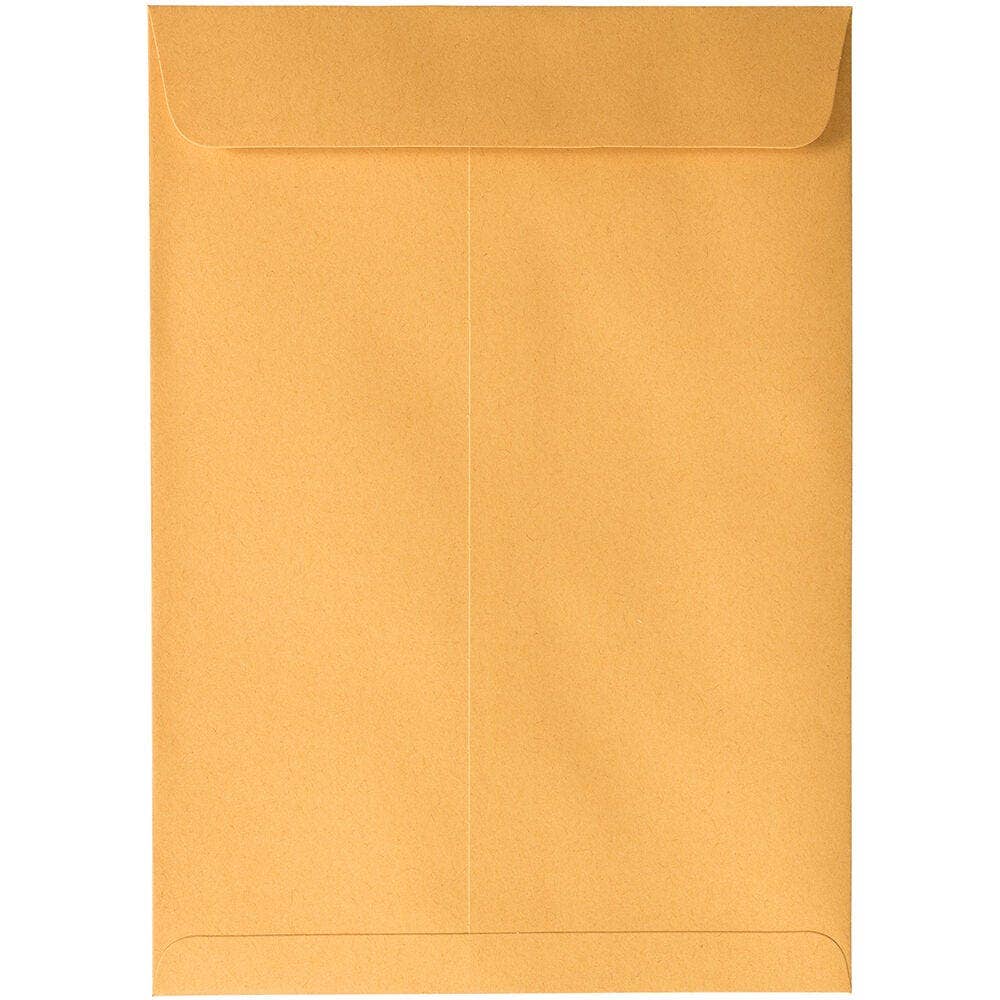 JAM PAPER - Wholesale Envelopes - Brown Kraft Manila Envelopes with Peel & Seal Closure3