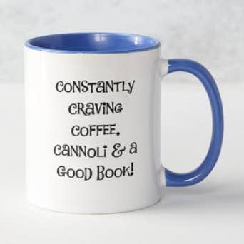 Anna Romano Mystery Mug – The Perfect Cozy Book Companion! for wholesale by Bannerman Books