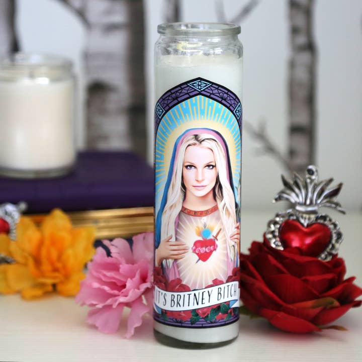The Eternal Flame - Wholesale Votive Candle - Saint Britney Spears