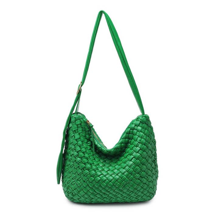 Moda Luxe – bolsa tiracolo - Mulher por atacado – Bolsa Transversal Clássica Trançada9