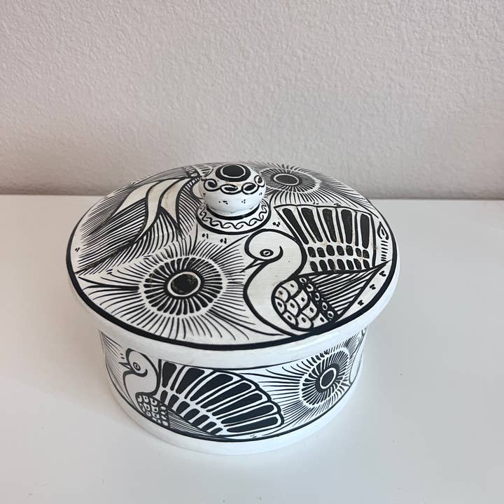 Doña Cata Art - Wholesale Food Storage Container - Tortilla Warmer Mexican clay barro tortillero mexico
