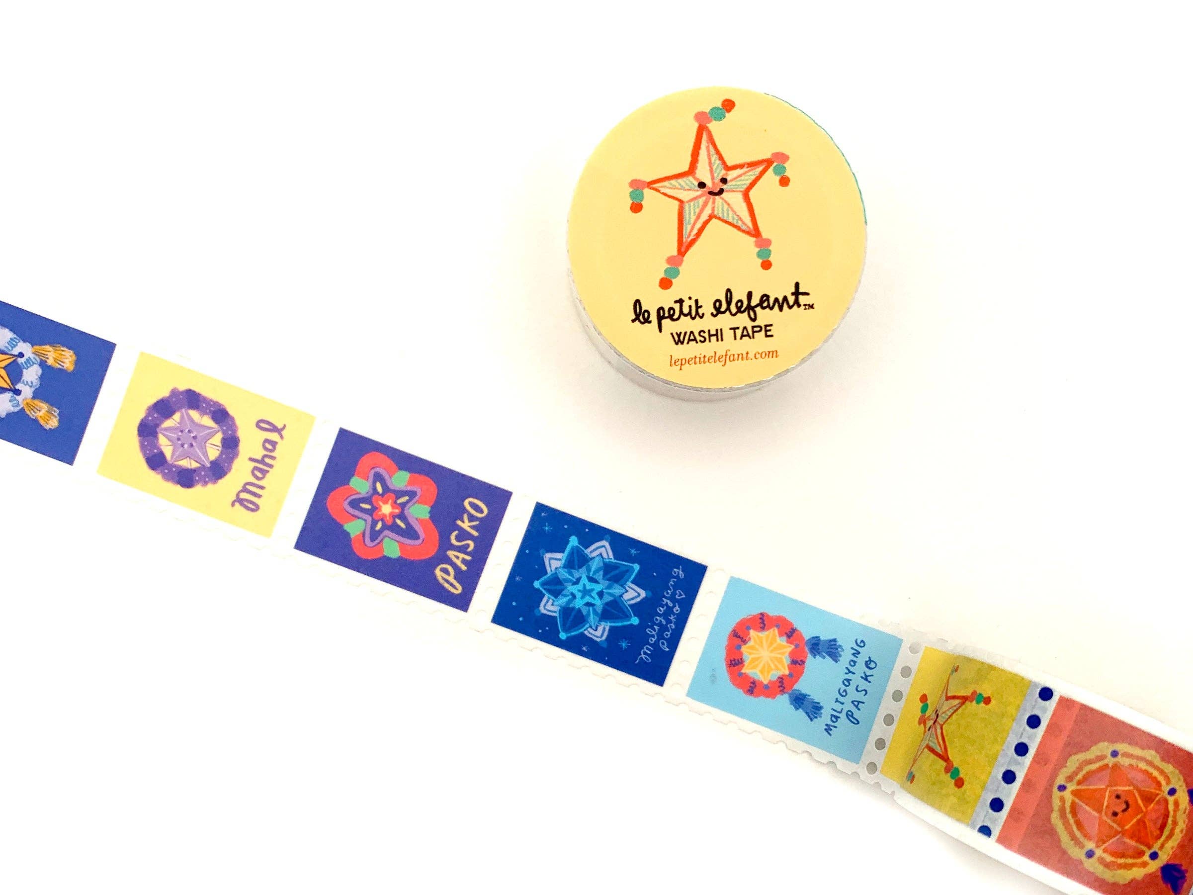 Le Petit Elefant - Wholesale Washi Tape - Filipino Parol Stamp Washi Tape3