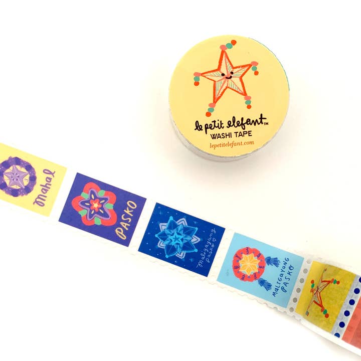 Le Petit Elefant - Wholesale Washi Tape - Filipino Parol Stamp Washi Tape3