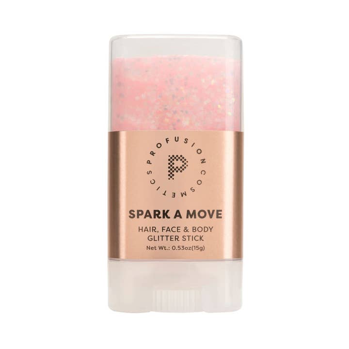 Profusion Cosmetics - Wholesale Body Glitter/Shimmer - Spark A Move Hair, Face & Body Glitter Stick for Bright Look1