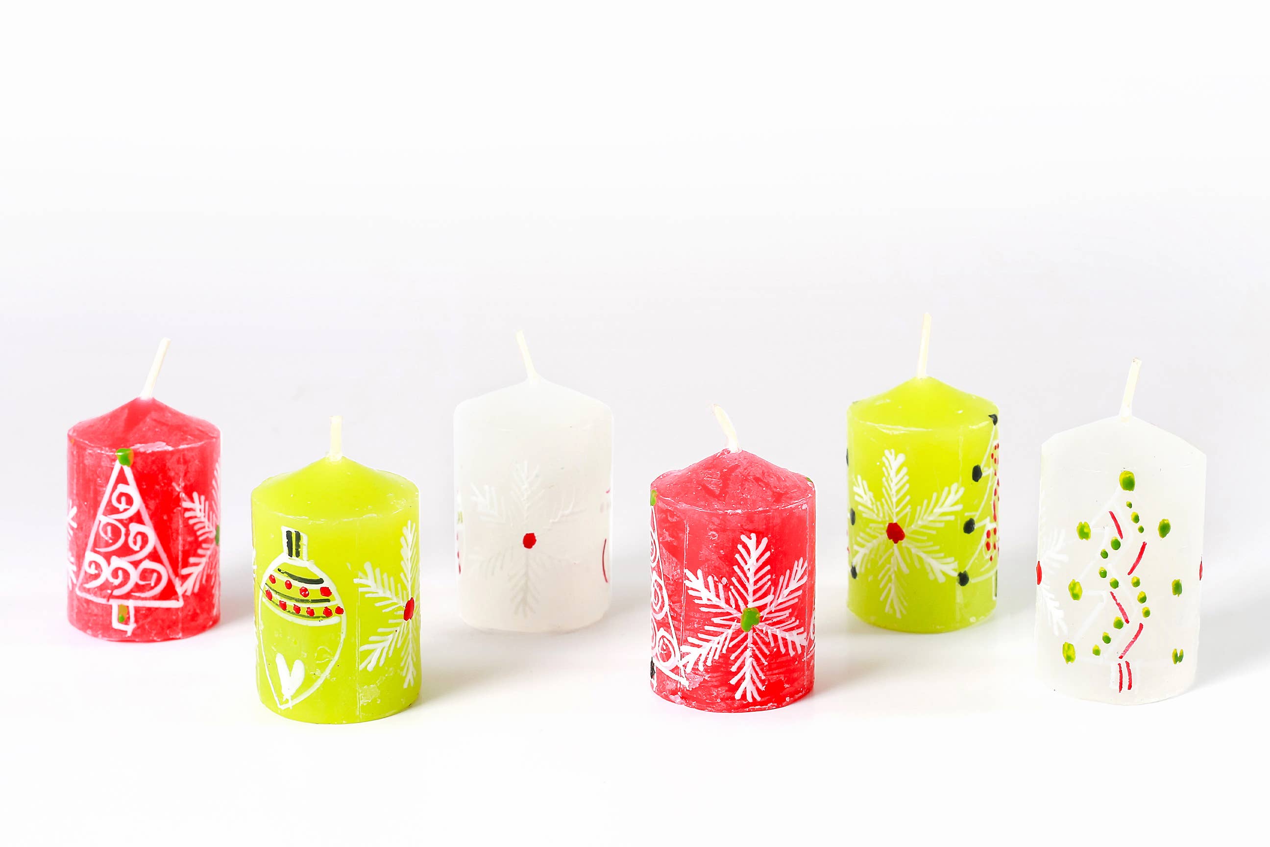 Thumbprint Artifacts – wholesale Tapered candle/candlestick – Whimsy Christmas Candle6