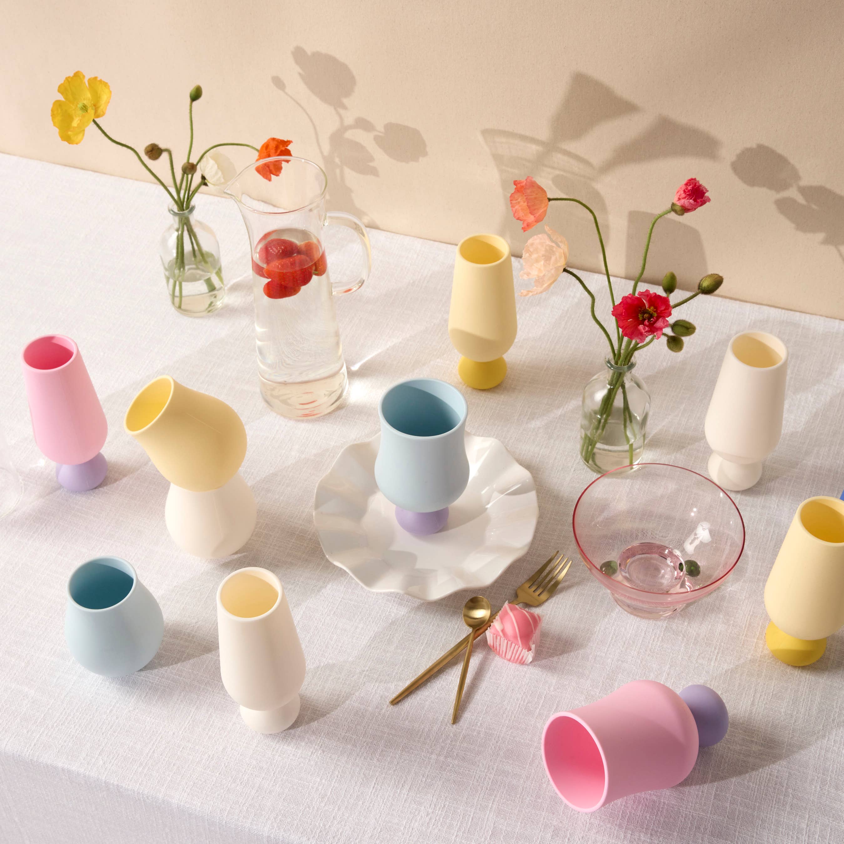 STYLD.® - Wholesale Wine Glass - Bubble Goblet Set | Unbreakable Silicone 10