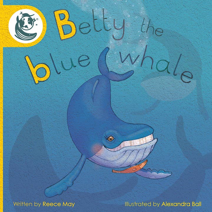 Betty the blue whale - By Reece May for wholesale by Adventures with Animals