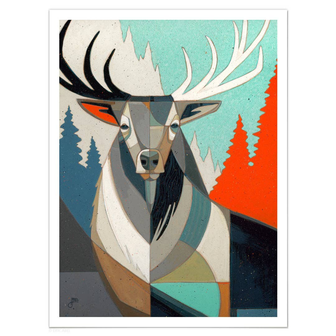 Abel Arts - Wholesale Art Print - Wapiti - WHLSL Print11