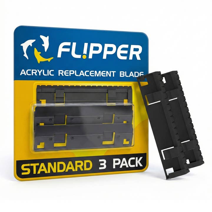 Flipper Standard ABS Replacement Blades - Acrylic Tanks for wholesale by Flipper Aquarium Products