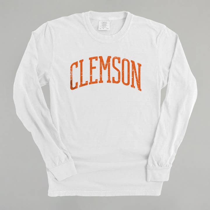 Ivy + Cloth - Wholesale Graphic Sweatshirt - Women's - Clemson Arch5