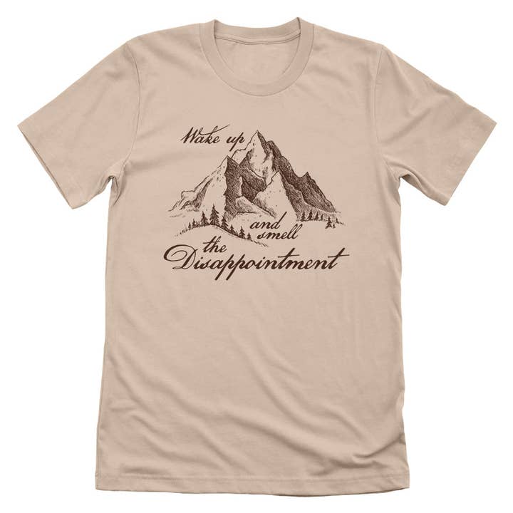 Let's Get This Thread - Wholesale Screen printed t-shirt – unisex - Wake Up and Smell The Disappointment3