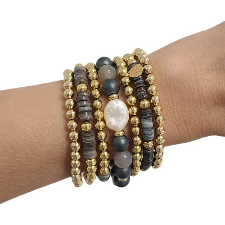 LPL Creations - Wholesale Beaded Bracelet - Puka Shell Bracelet G6