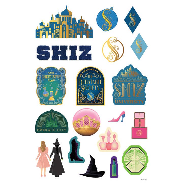 Insight Editions - #1 Pop Culture Publisher - Wholesale Gift Bag Set/Pack - Wicked: Shiz University Deluxe Gift Set6