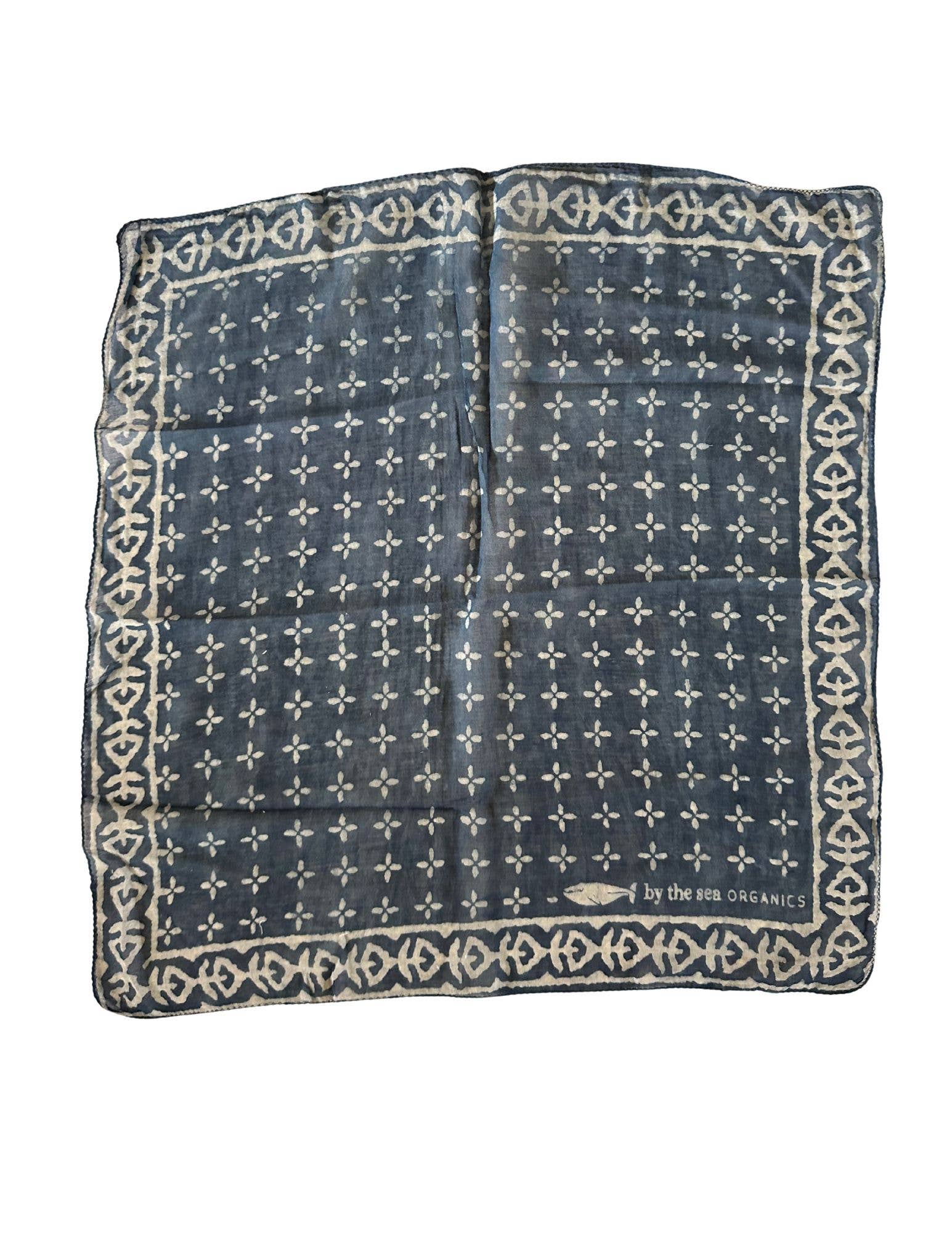 By The Sea Organics – wholesale Bandana – Women's – Indigo Bandana8