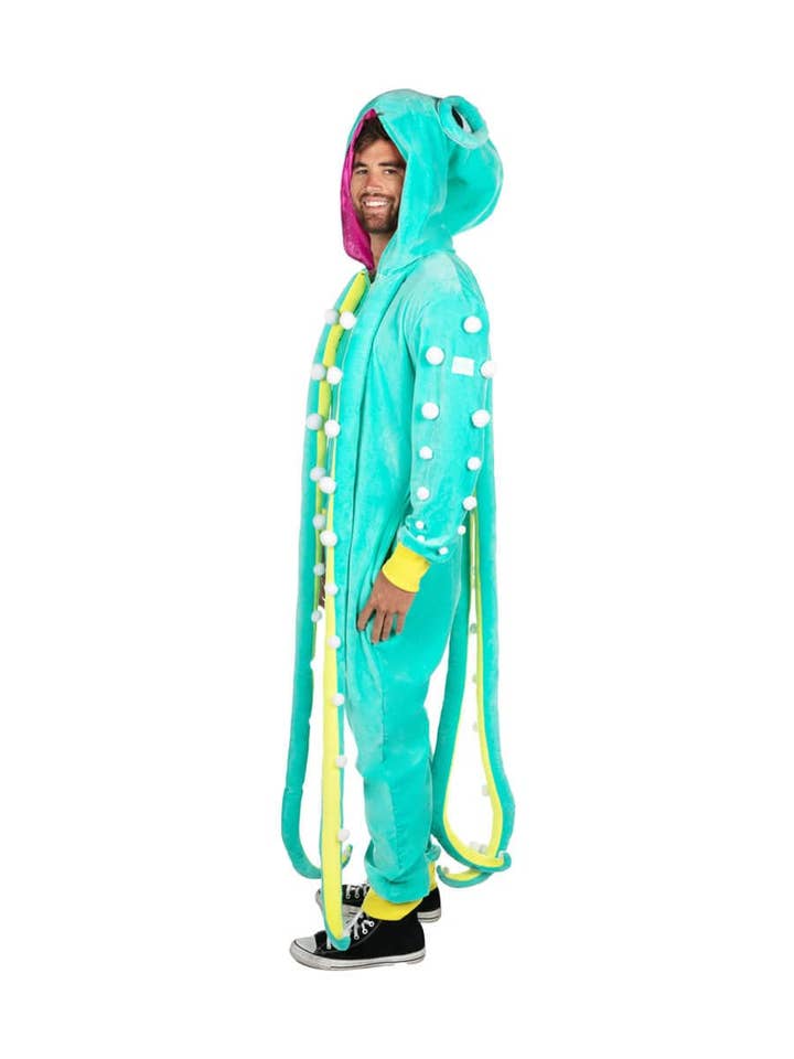 Tipsy Elves - Wholesale Costume - Unisex - Octopus Costume - Unisex Tentacle Halloween Jumpsuit