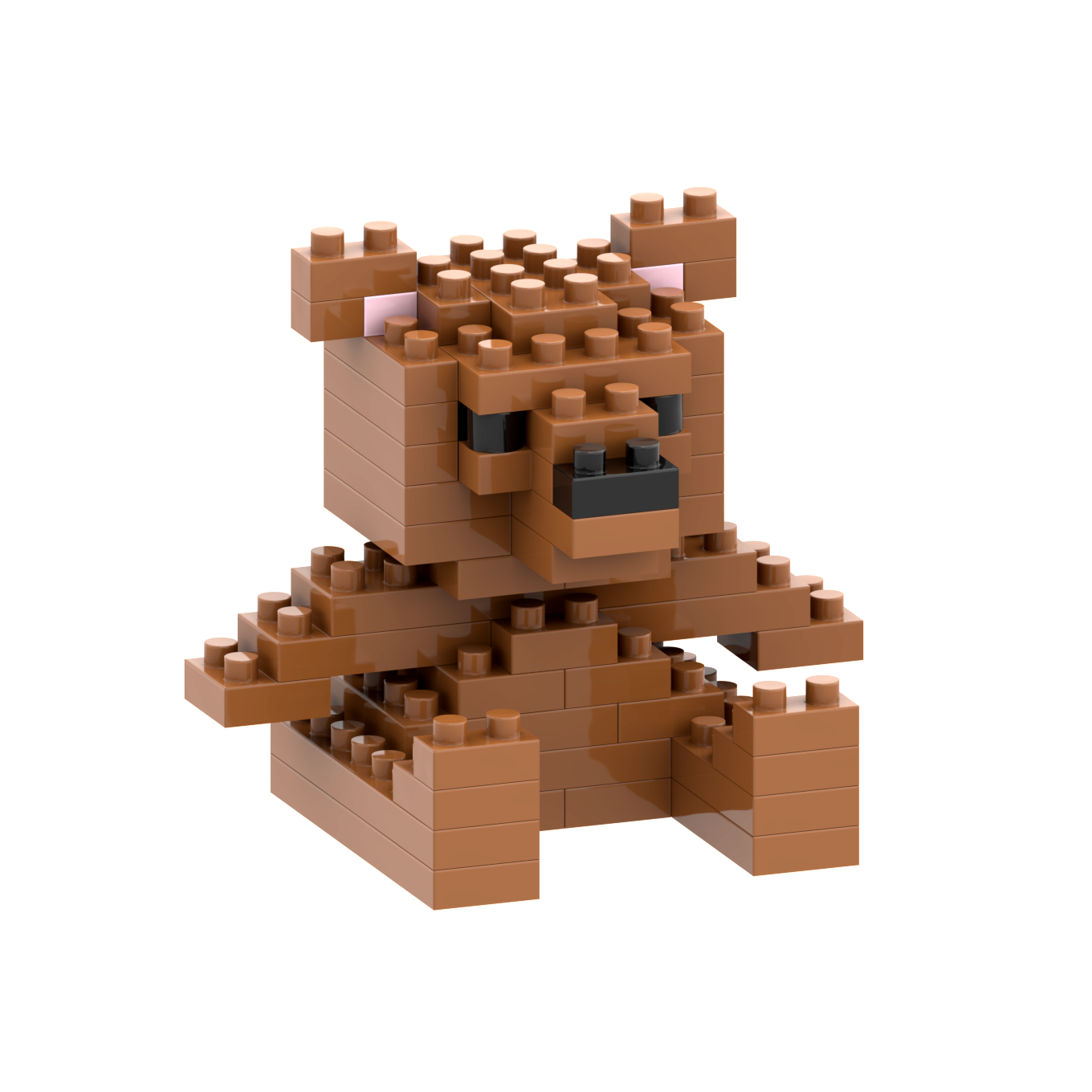 Brixies - Wholesale Build-a-Toy - Kids - BRIXIES teddy bear postcard1