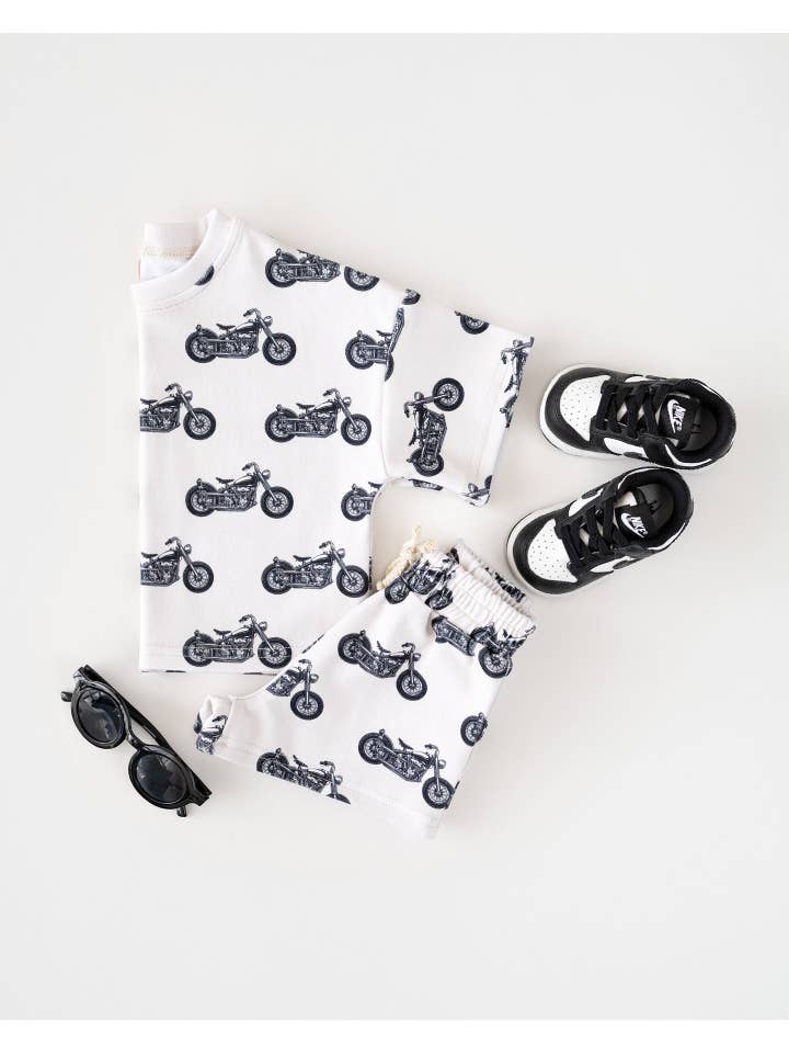 Lucky Panda Kids – wholesale Top & short set – Kids – Shorts Set | Born to Ride16