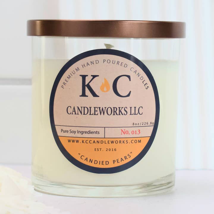 Candied Pear for wholesale by K&C CandleWorks LLC