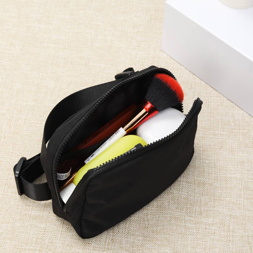 Fashion City - Wholesale Belt Bag - Women's - Water-Resistant Mini Sling Belt Bag-Light Colors3