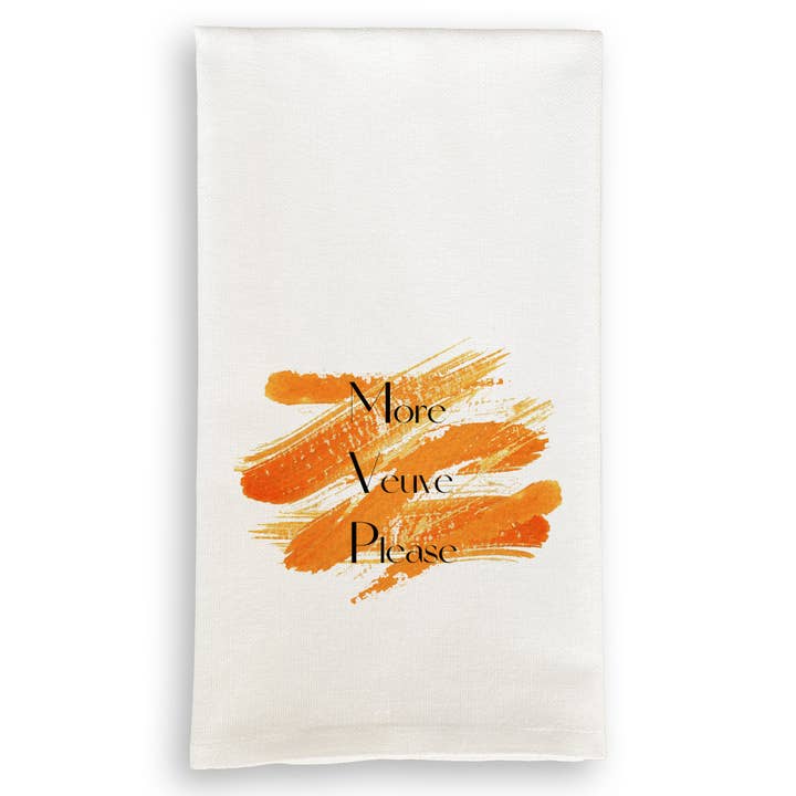 French Graffiti - Wholesale Tea Towel - More Please