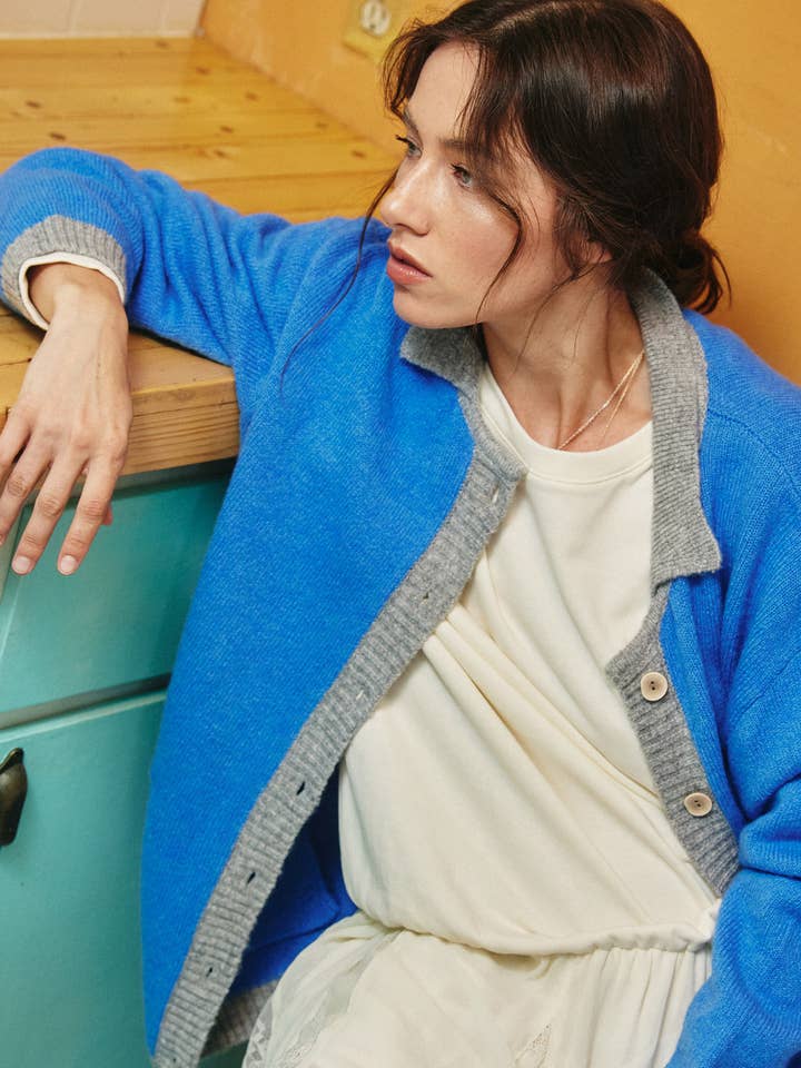 Lara Daisy - Wholesale Cardigan - Women's - Collared Button down Sweater Jacket Cardigan