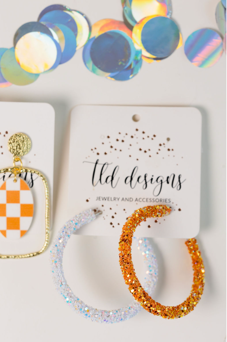 TLD Designs - Wholesale Jewelry Set - Orange and White Collection2