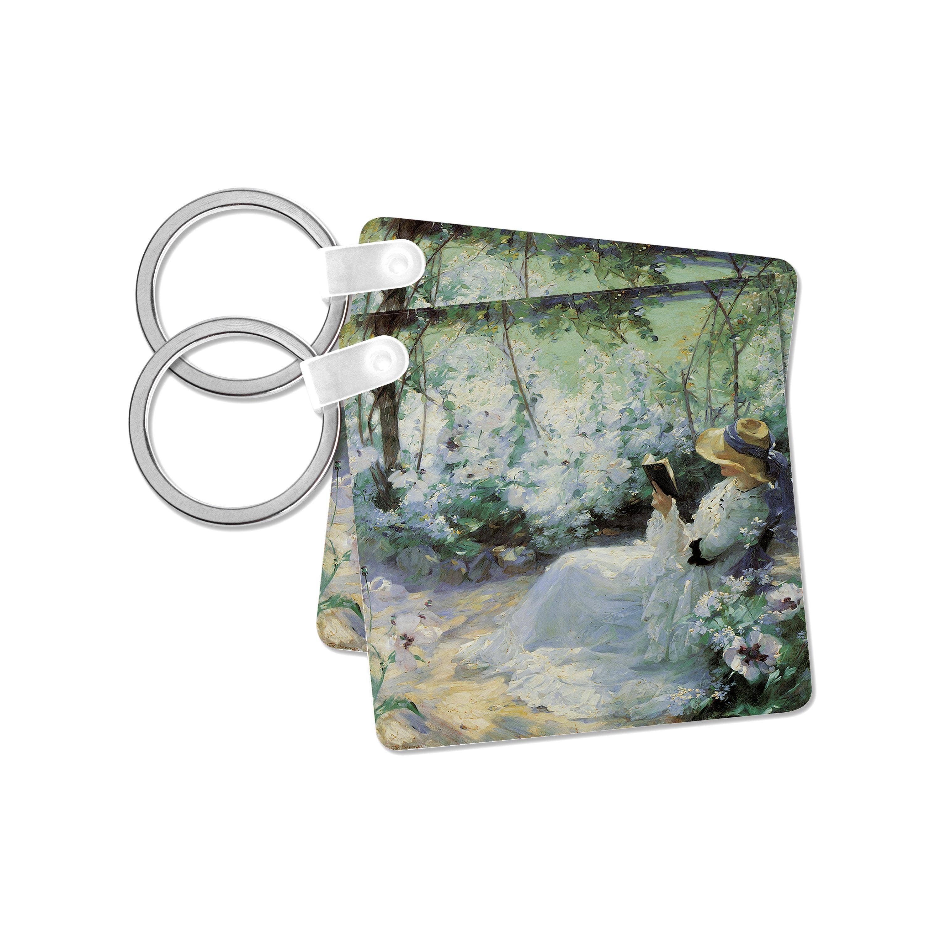 3dRose – wholesale Keychain – Unisex – 3dRose, Delicious Solitude by Frank Bramley Impressionist , Key Chain