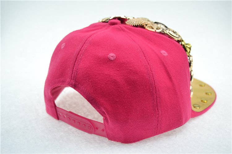 Red Skull Coins Hiphop Cap C0275 for wholesale on Faire8
