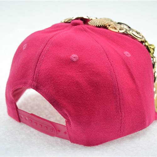 Red Skull Coins Hiphop Cap C0275 for wholesale on Faire8