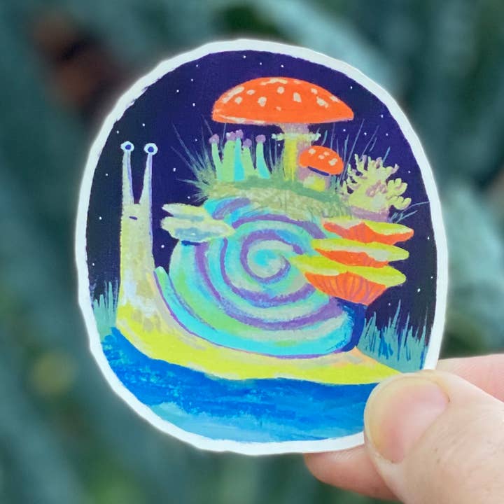 Champignon d'escargot pour la vente par Newspaper Balloon