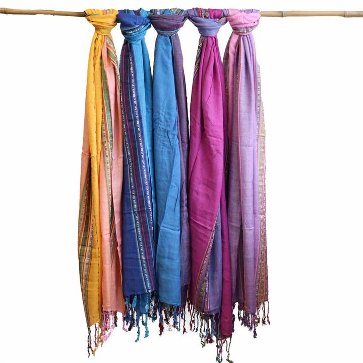 Ancient Wisdom – wholesale Scarf – Women's – Indian Boho & Varanasi Scarves (Mixed Packs)18