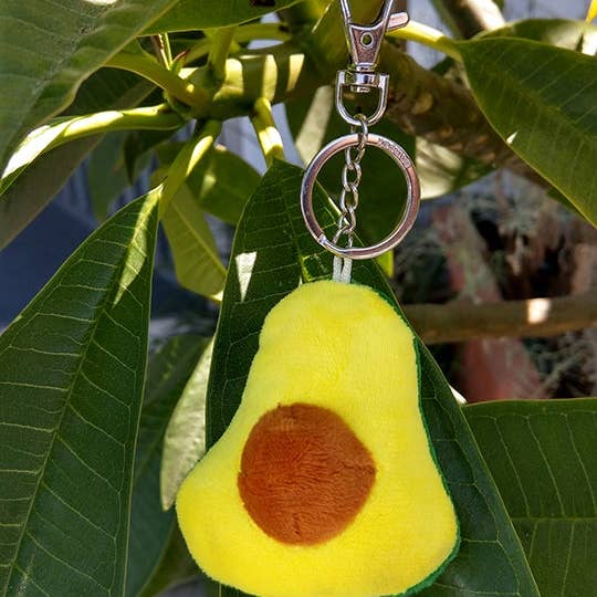 Avocado Plush Key Chain for wholesale by Xochico