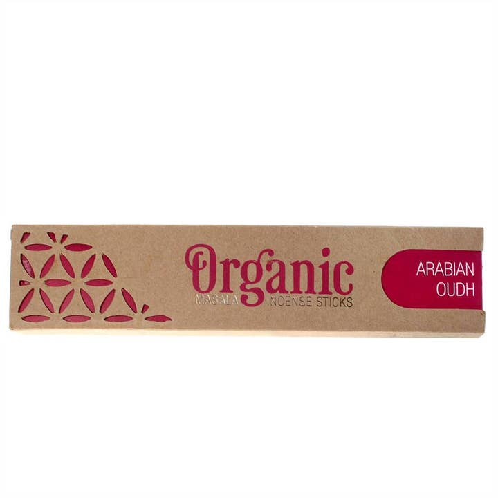 12 x Incense, Organic Goodness, each 15g Arabian Oudh for wholesale by Shared Earth