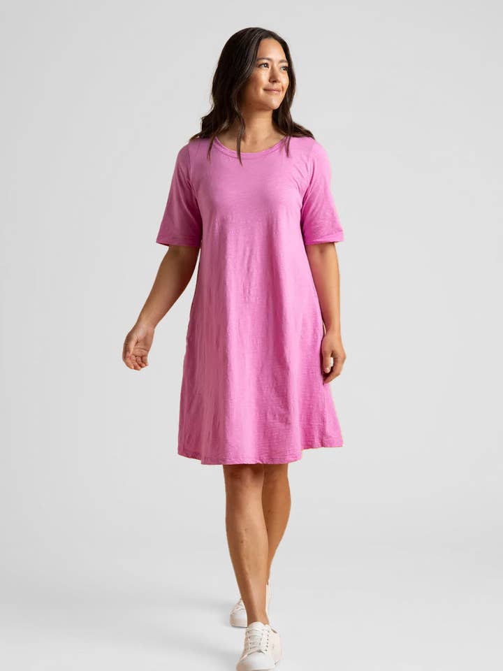 Good Tee Jurk - Dahlia voor wholesale door and for Good