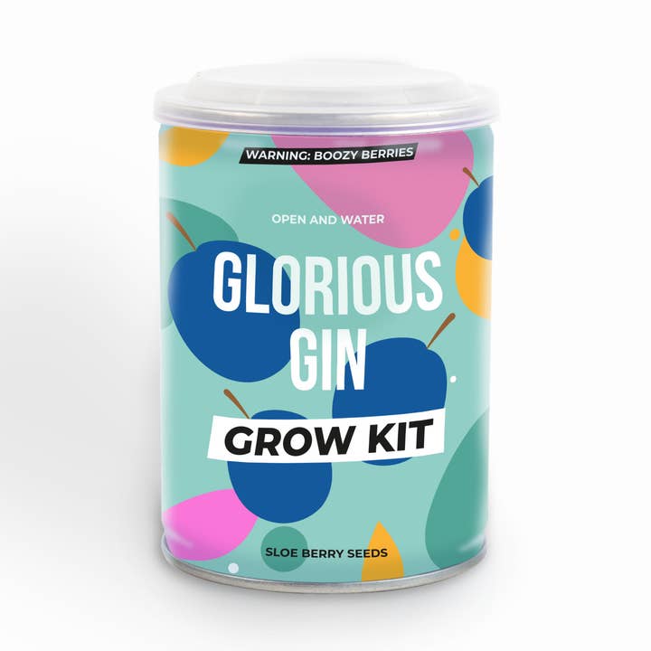 Glorious Gin Grow Tin per la vendita all'ingrosso da parte di Gift Republic