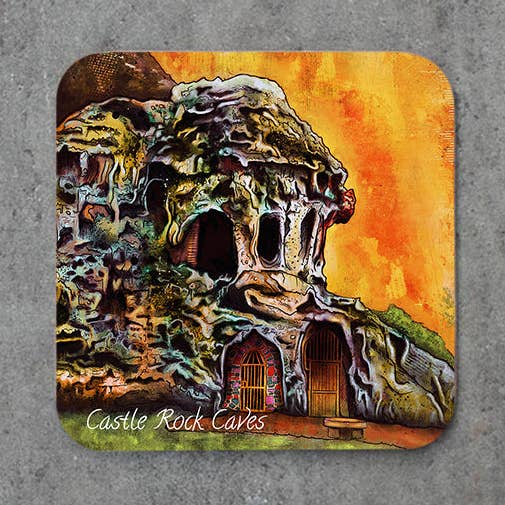Castle Rock Caves Coasters for wholesale by Dukki Gifts