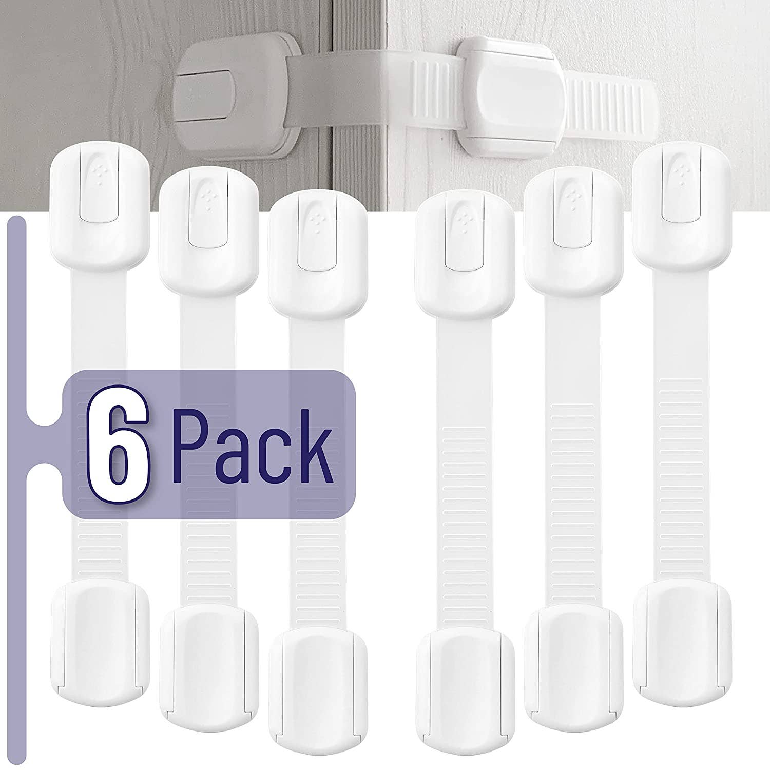 Bates Choice - Wholesale  - Child Safety Strap Locks, 6 Pack1